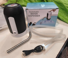 Automatic Water Pump Dispenser Rechargeable Portable USB Pump Foandard Water Bottles With Quick Water Flow For Home Office And Outdoor Use